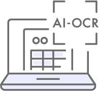AI-OCRによる<br class="minPc-none">アナログデータ取り込み